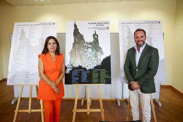 Presentación del plan de asfaltado de Telde/TA.